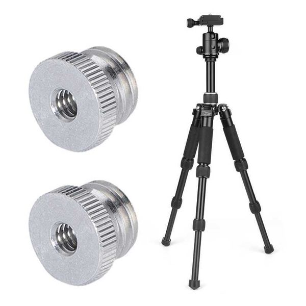 Adattatore per supporto per microfono da 5/8 maschio a 1/4 femmina per microfono con vite per treppiede per fotocamera in lega di alluminio