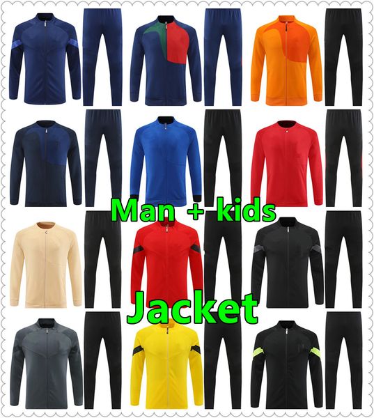 2022 23 Mode Dicke Designer Trainingsanzüge Männer Kinder Frau Hosen Männer Sport Zip Jacke Jogger Hose Trainingsanzüge Damen Jogger mit Kapuze Mäntel