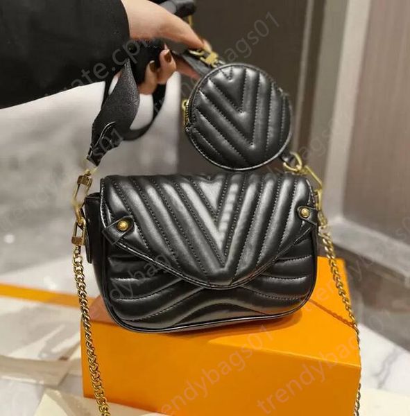 Moda Tasarımcı Çanta Kemer Çantaları Elçi El Çantası Sevimli Gece Kadınlar Zincir Çantası Crossbody Crossbody Omuz Buzağı Donanımı Lüks Çanta Ayarlanabilir Deri Tote