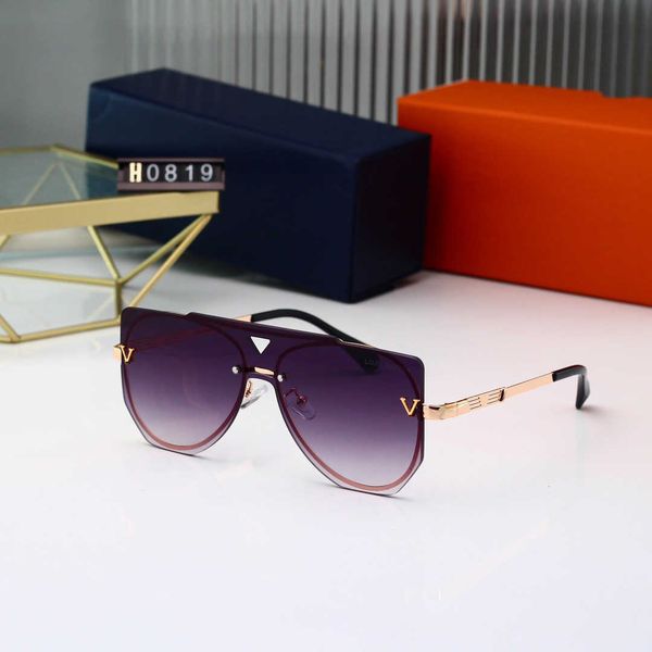 Muscat Eyewear Designermarke Blumenlinsen-Sonnenbrille mit Buchstabenpaar Brille für Mann Frau Luxus Goldrahmen UV400 Box Silber Schwarz
