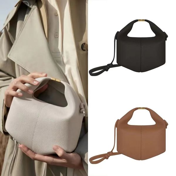 2023 Bolsa Mulheres de gr￣o completo Crossbody N￺mero Eleven Bento Bento Bolas Central Clasp Metal Totes Bolas de ombro Magn￩tico Fixador