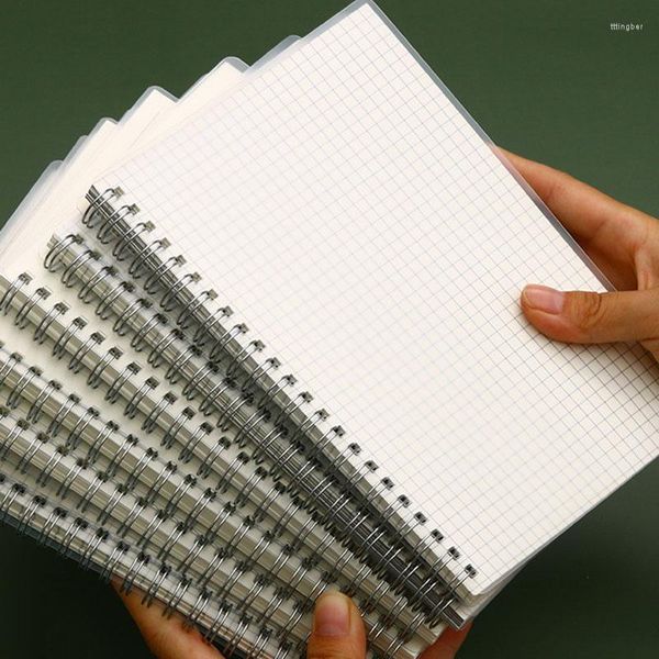 A4 Spiral Book Boboil Notebook To-Do-Do Dot Blank Grid Paper Diário Diário Sketchbook for School Supplies Stationery