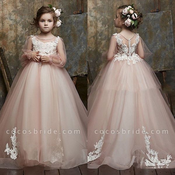 2023 Glitz Princess Little Girls Pageant Abiti Little Baby Camo Flower Girl Abiti per matrimonio con grande fiocco BC15126 GW0213