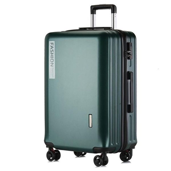 Gepäck 20 24 Universalrad Trolley Case männlicher und weiblicher Student Reißverschluss Anzug Reise Boarding Pull Case314n