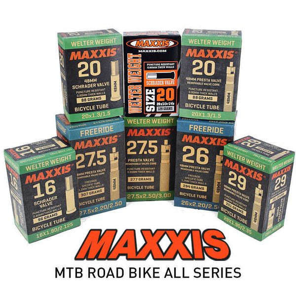 Lastikler 1pc UltraLight Maxxis 26 Bisiklet İç Tüm Boyut16 20 26 27.5 29 AV FV PRESTA BIT BULU KÖPEK