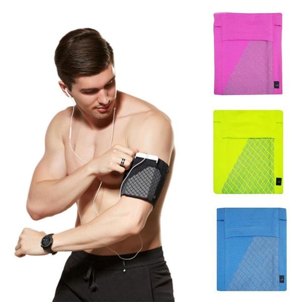 Outdoor-Taschen, elastisch, atmungsaktiv, Armtasche, zum Laufen, Handy, wasserdicht, Silikon, rutschfest, für Sport, Fitnessstudio, Trainingsband