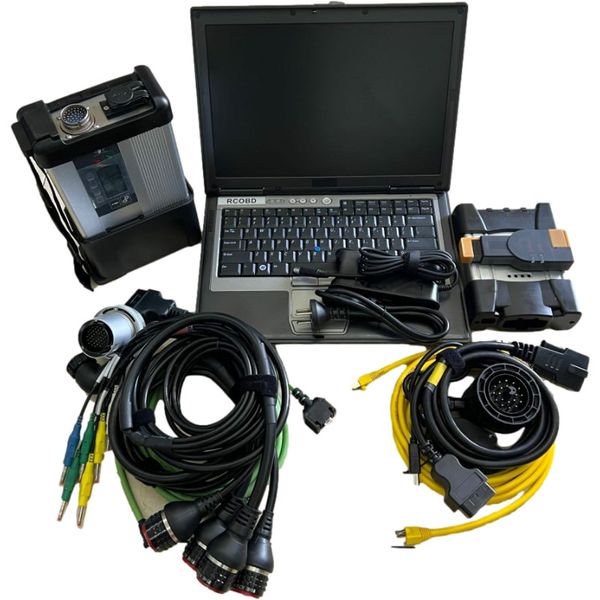 2024 für BMW icom Next Diagnose-Programmiertool MB STAR C5 SD CONNECT Hohe Qualität mit d630 Laptop 2 in 1 betriebsbereit