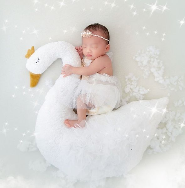 Lembranças nascidas na pografia de bebê adereços de pelúcia boneca de animais posando travesseiro PO Cushion Po Studio POGRAÇÃO MAT 230211