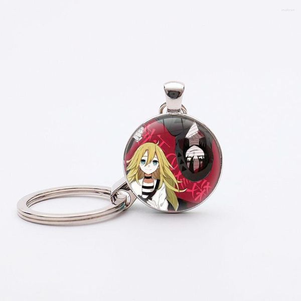 Keychains Anime Angels of Death Figura Cosplay Pingente Teckyings Zack Acessórios do suporte de key Gifts Satsuriku No Tenshi Jewelry