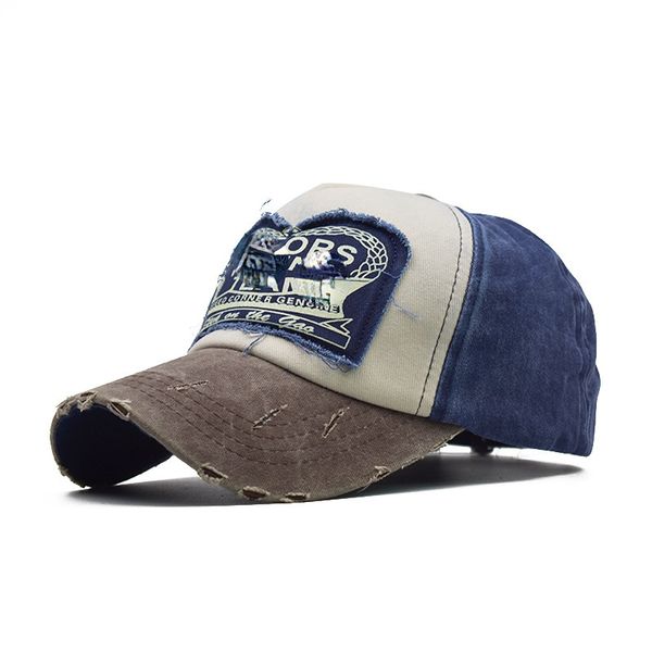 Factory Wholesale Hip Hop Cowboy Lavato berretto da baseball Cappello American Casual Caps