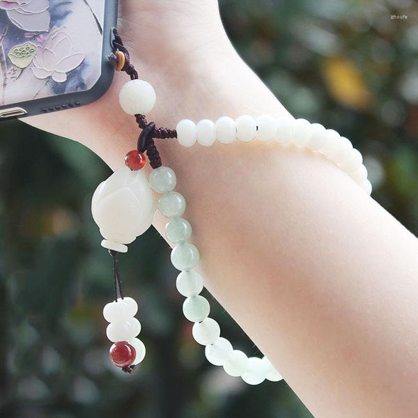 Bracelets de charme weiyu zen étnico budista mala oração bodhi semente de miçangas para mulheres meninas ioga de pedra natural joias de pulso