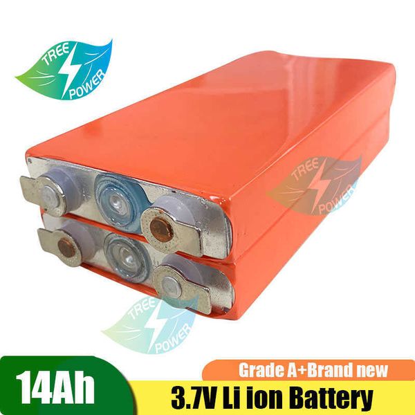 Batteria ai polimeri di litio 3.7V 14Ah 12V 24V 36V 48V batteria agli ioni di litio auto elettrica fai da te bicicletta elettrica solare