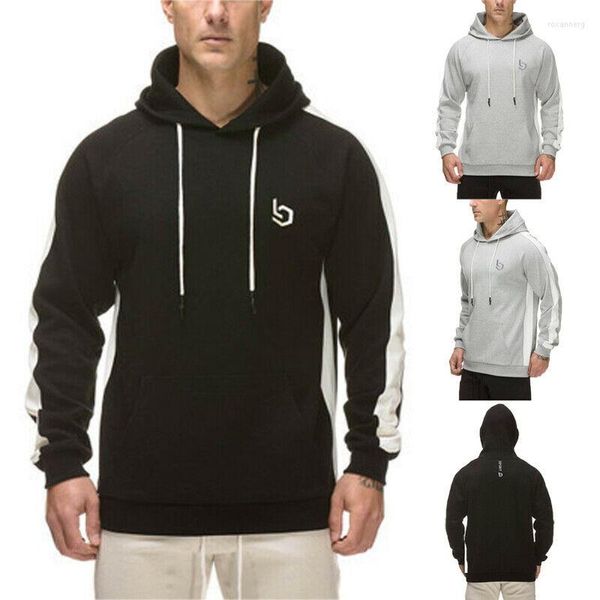 Hoodies masculinos Men Hoodie Pullover Capuz de algodão Design de jumper Jumper Manga longa Macho macho sólido Casual casaco