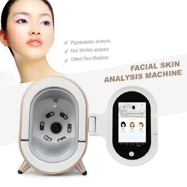 2023 Analisador de pele 3D Profissional de Topsale Analisador Facial Scanner Anaylser Dispositivo 3D M￡quina de an￡lise de pele