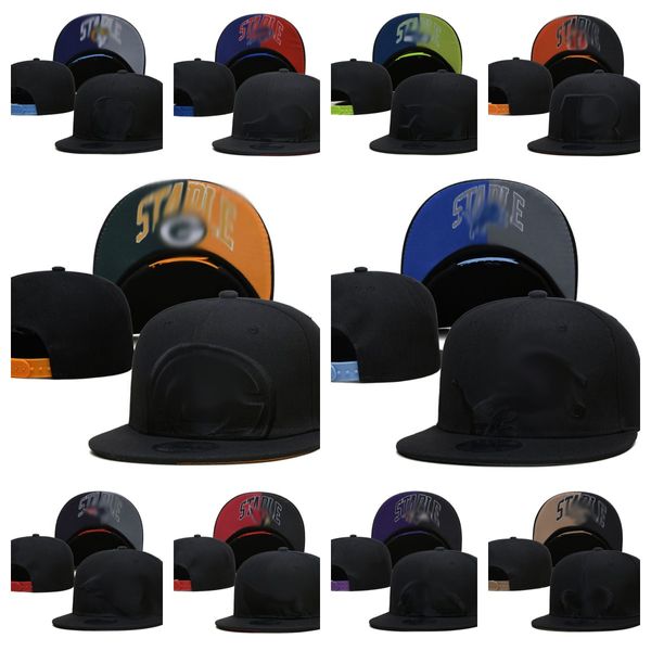Designer de atacado Ball Hat Hat Snapbacks Todos os Hats de Team Logo Sport Snapback Border