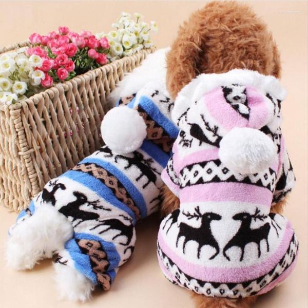 Costumi gatto Morbido Caldo Pet Dog Tute Abbigliamento Per Cani Pigiama Vestiti In Pile Giacca Cappotto Chihuahua Yorkshire Ropa Perro