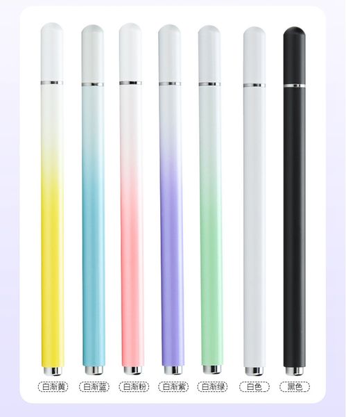 Емкостный экран сенсорной ручки с высокой точностью присоски для iPhone 15 14 13 Samsung S23 S22 Huawei P50 LG для универсального планшета мобильного телефона iPod iPad мобильный телефон