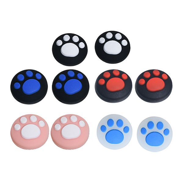 Manopole analogiche Cat Paw Claw Thumb Grip Joystick Caps per valvola Steam Deck Rocker Cap Maniglia Cover in silicone SPEDIZIONE VELOCE