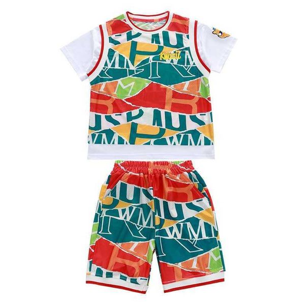 Y Sportswear Sommer Kinder Sport Trainingsanzug Mode Jungen Kleidung Anzug Kinder Basketball Uniformen Kleinkind Kleidung Sets