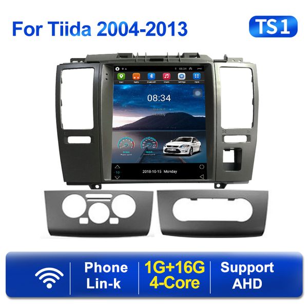 Nissan Tiida için Oyuncu Android 11 Araba DVD Radyo C11 2004 - 2013 Carplay Navigation GPS Multimedya Video Stereo 2din Hu Bt