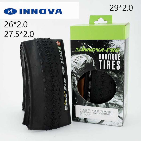 1pc INNOVA Pneumatico per bicicletta 26*2.0 27.5*2.0 29*2.0 Mountain Bike Pneumatici Ultraleggero Pieghevole Tallone Pneumatici MTB Racing Pneu 27.5er 0213