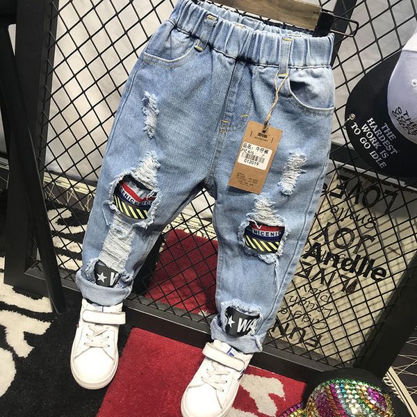 Jeans Kinder Hosen Frühling Kinder Baby Jungen Kinder Für Casual Denim Kleinkind Kleidung 27 Jahre 230213