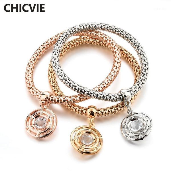 Charm-Armbänder CHICVIE 2023 Großhandel personalisierte benutzerdefinierte Charms Armreifen für Schmuckherstellung Armband Frauen SBR1701301