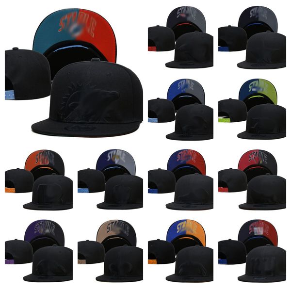 Cappello da baseball di design di lusso Snapbacks Tutti i cappelli sportivi con logo della squadra Snapback baseball Calcio Ricamo Berretto con lettera in cotone a rete Hip Hop street Berretto sportivo da esterno