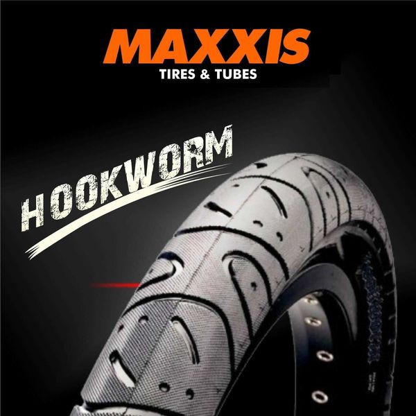 Bike s MAXXIS Hookworm 26X2.5 29X2.5 27.5X2.5 Bicicletta BMX Filo Bead Copertoncino Pneumatico per Street Park vert Flatland 0213