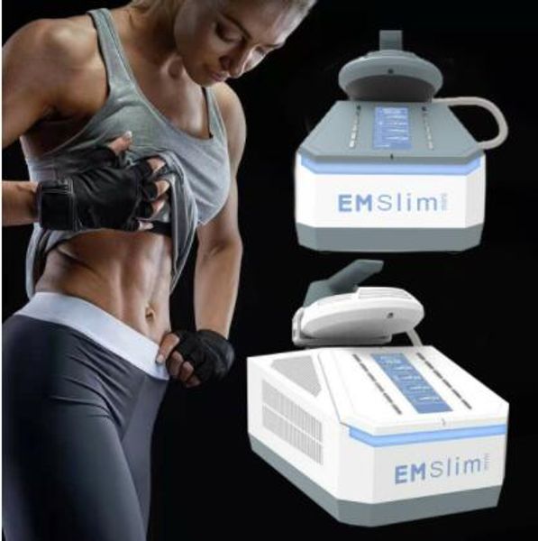 Dispositivo port￡til Hiemt escultura de moldagem do corpo EMS estimulador muscular Eletromagn￩tico queima de gordura queimando equipamentos de beleza para uso dom￩stico