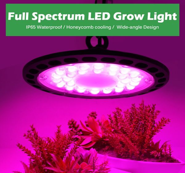 UFO led coltiva la luce 100w 150w 200W spettro completo piante coltivate lampade coltivazioni luminose 4 pz / lotto