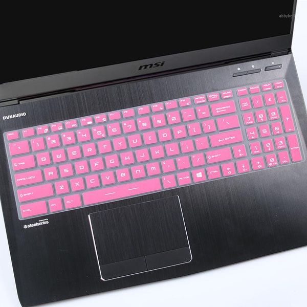 Tampas do teclado 17.3 Protetor de capa de laptop para MSI GL65 GL63 GT76 GS75 GP73 GL73 GE63 GE65 GE73 7RD / RAIDER / 1