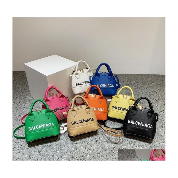 Borse da sera Borsa a mano Shell Trend Stile straniero Singolo Messenger Estate Colore brillante Donna All'ingrosso della fabbrica 70 di sconto Consegna a goccia La Dh350