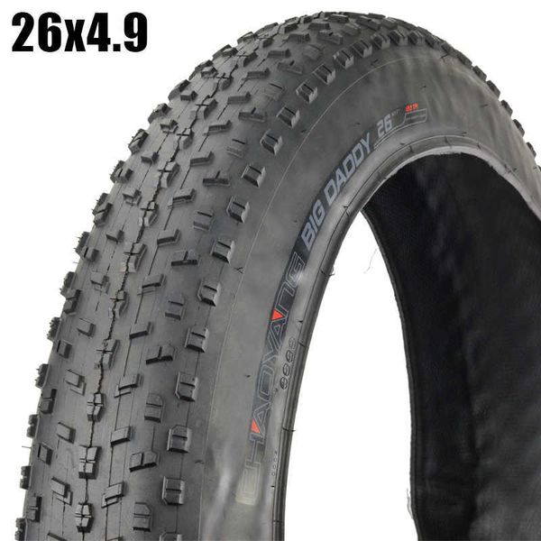 S CHAOYANG 26x4.9 BIG DADDY Bicicletta elettrica 26 pollici Ultraleggero Big Fat Foldble Pieghevole 120TPI Snow Beach Bike Tire 0213