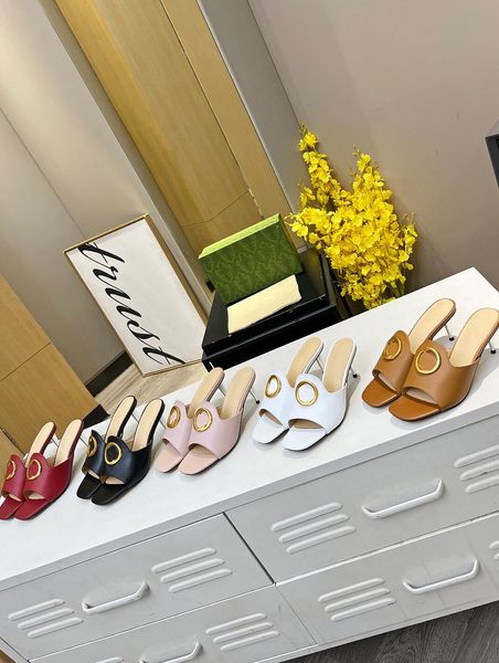 2023 Multi Color Blondie Pantofole Doppia fibbia Sandalo con zeppa Designer Donna Slides Platform Flats Paris Fashion Shoes Muli Slider taglia 35