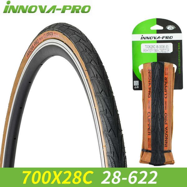 S Innova Pro Clipper 700x28C Hafif Yol Bisikleti 60TPI 700C Retro Kahverengi Kenar Seyahat Bisiklet Out 28C Katlanır Lastik 0213