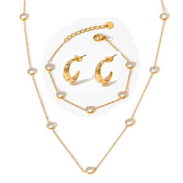 Itaty Designer 925 Argento Dolce Amore Collana Bracciale Orecchini Set Gioielli di dichiarazione di nozze Collane con ciondolo a cuore Set di braccialetti con logo Fibbia OT pesca amore