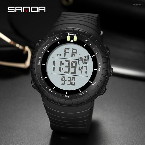 Orologi da polso Orologi da uomo militari Sport aggiornati da corsa Orologi digitali a LED con quadrante grande Orologio elettronico maschile Relogio Masculino