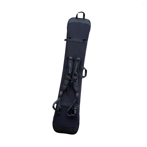 Outdoor-Taschen 163 cm bis 174 cm Snowboard-Tasche, verstellbarer Gürtel, Trageschutz, Reißverschluss, Aufbewahrung, tragbare Abdeckung für Reisen, Wintergepäck