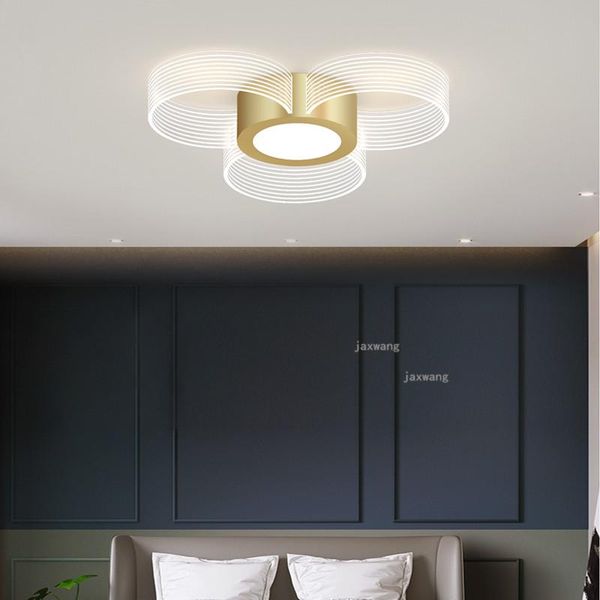 Tavan Işıkları Postmodern parlaklık led nordic dekor basit yatak odası lambası mutfak armatürleri sıcak aydınlatma