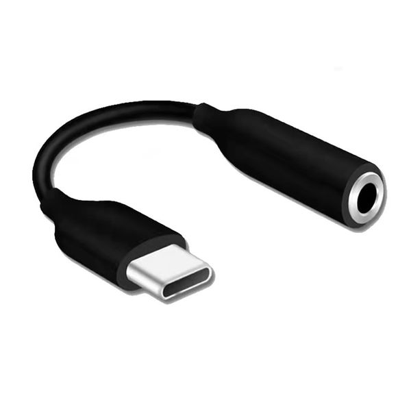 Typ-C auf 3,5 mm Kopfhörerkabel-Adapter USB 3.1 Typ C USB-C-Stecker AUX-Audio-Buchse für Samsung Note 10 Plus