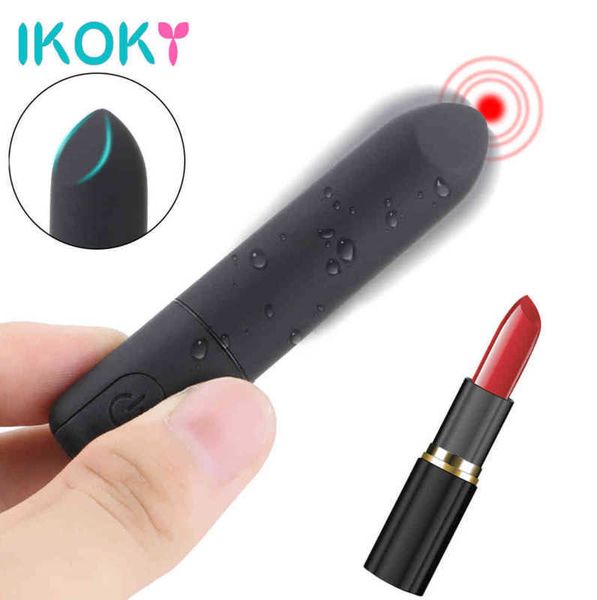 Vibratori sessuali Masturbatori 9Cm Rossetto per donne Dildo Masturbatore femminile Clitoride Massaggio labiale Culo Giocattoli anali Macchina Erotico Negozio per adulti 1013