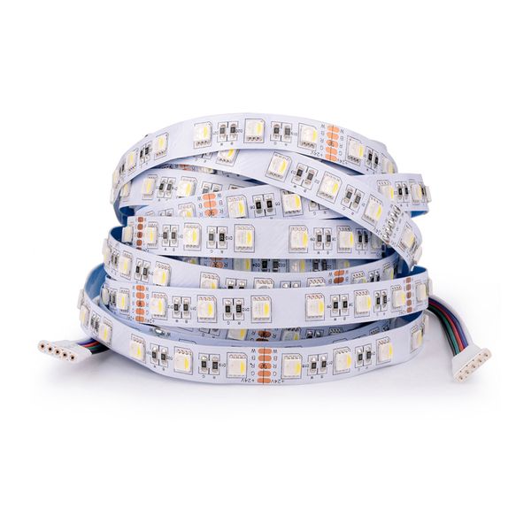 Jetzt Crestech LED-Streifen 5050 SMD 5M 600LEDs RGB Flexible LED-Streifen-Seilband-Lichter 120LEDs/M Röhre wasserdichtes Licht 12V für Hochzeitsfeier Urlaub Außenbeleuchtung