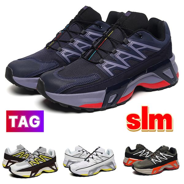 França slm Running Shoes XT Street Outdoor trail homens tênis respirável almofada leve mens sneaker meia-noite marinho branco prata baunilha sapato de oliva