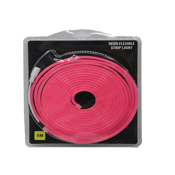 LEITOS NEON FLEX ROPES LUZES LUZES DE LEDOS ARGUNDOS ALUMOS DE LEDOS DE CORBELAￇￃO 12V MULTICOLOR ROP