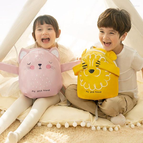 Backpack Kindergarten School Bag for Men and Women Early Education Super Light Cartoon Waterproof Children's's