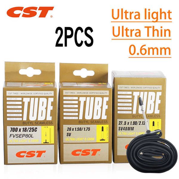 Tires de bicicleta CST 2 em Ultrastan 26/77.5/29/700C Ban Carpet Butyl Câmera para MTB Presta Road Bicycle/Schrader 0213