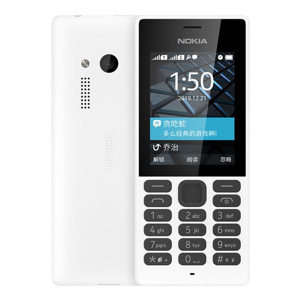 Оригинальные отремонтированные мобильные телефоны Nokia 150 2G GSM для студенческого старика Классика Подарки Мобильный телефон