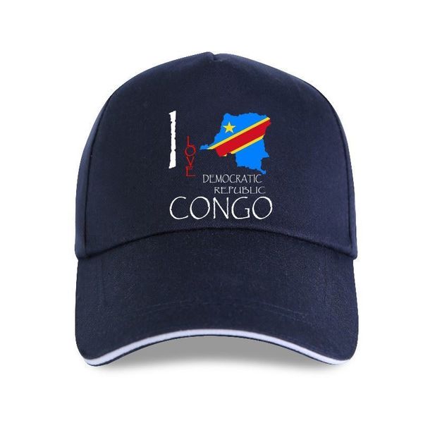 Ball Caps Congo Демократическая Республика Я люблю культурный флаг бейсбол 230215