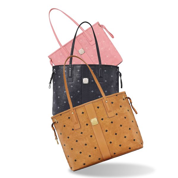 Designer borsa a tracolla fine settimana Vera pelle Moda Shopping borse da spiaggia a tracolla Tote MC Borsa da donna Luxurys con portafoglio vanity borse casual cmoposite